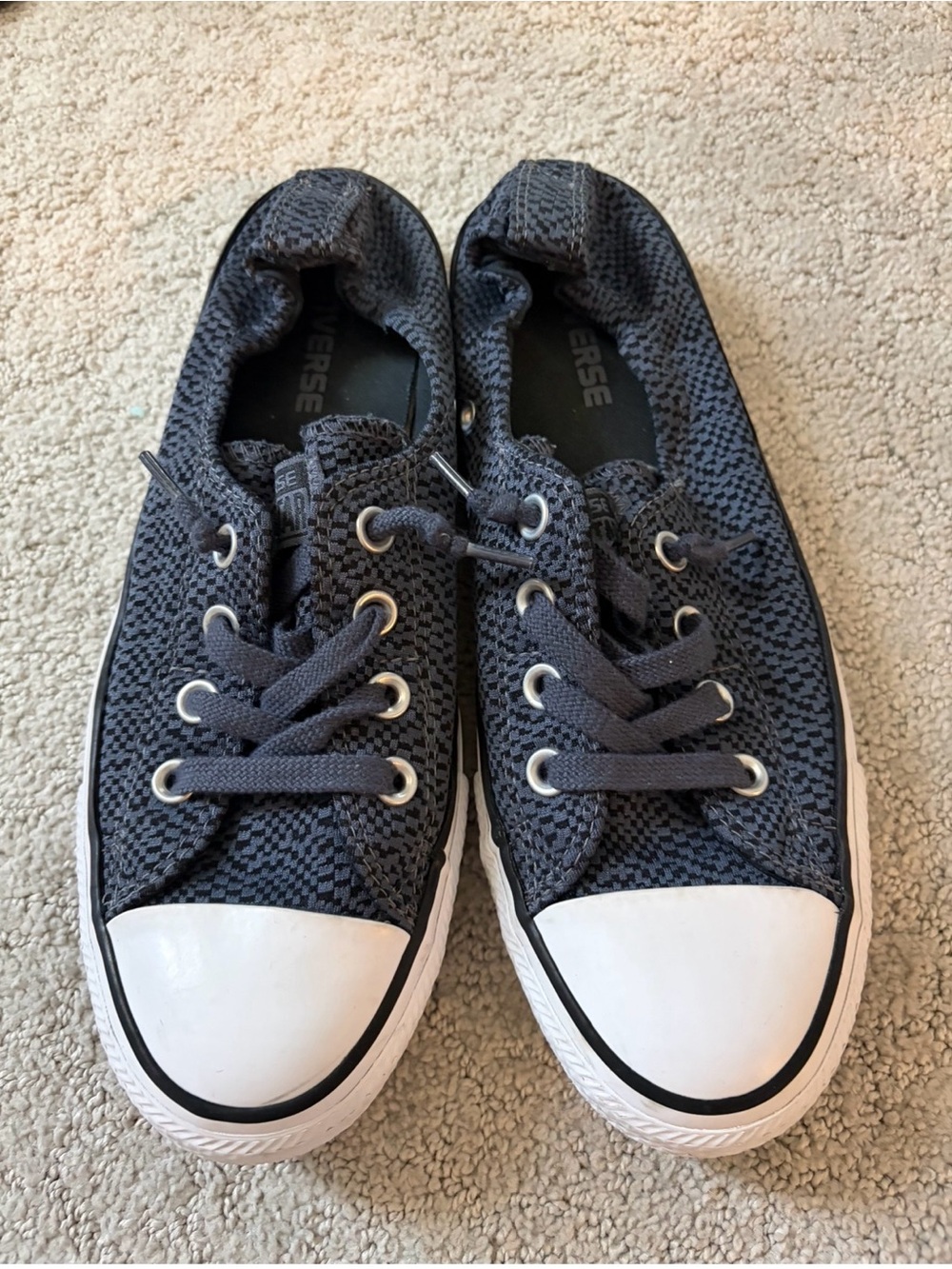 Converse Women Chuck Taylor All Star Shoreline Slip Sharkskin/Blk US9